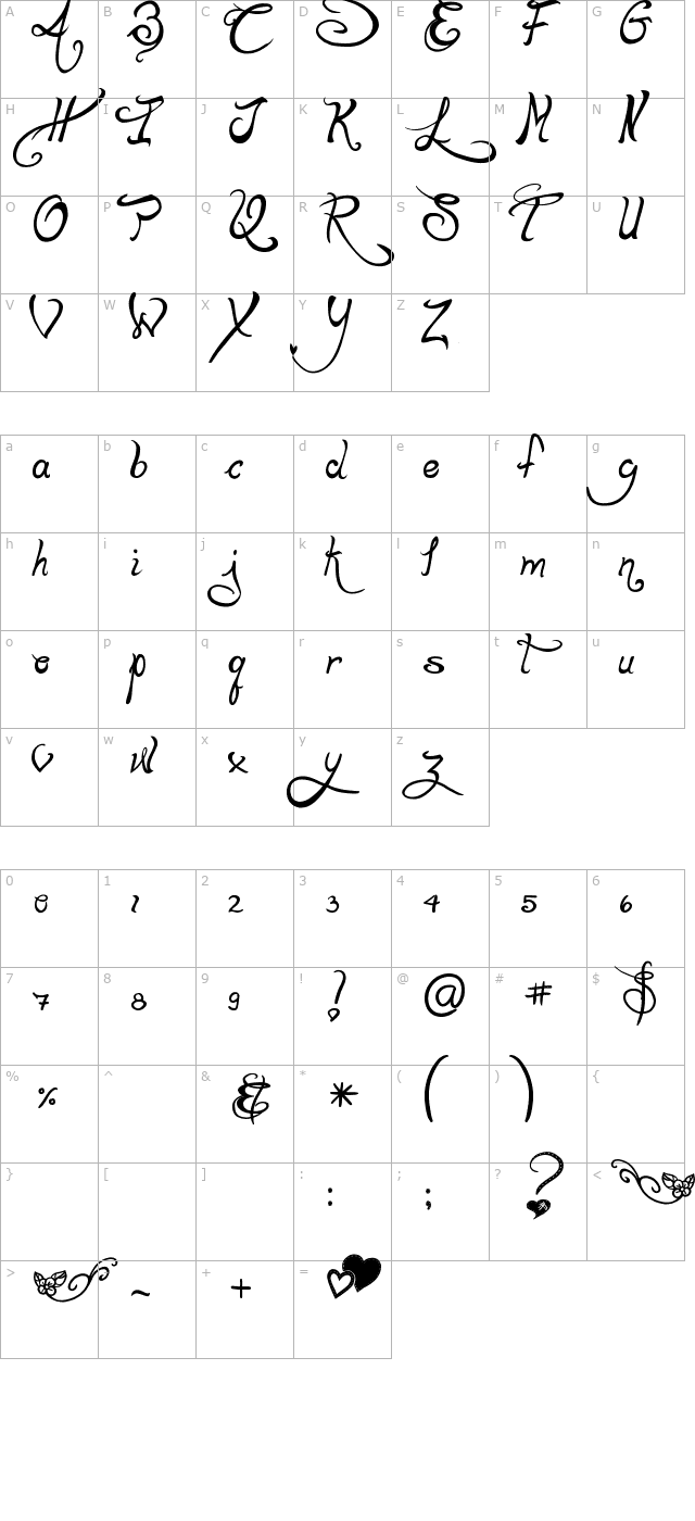 lapointes-road character map