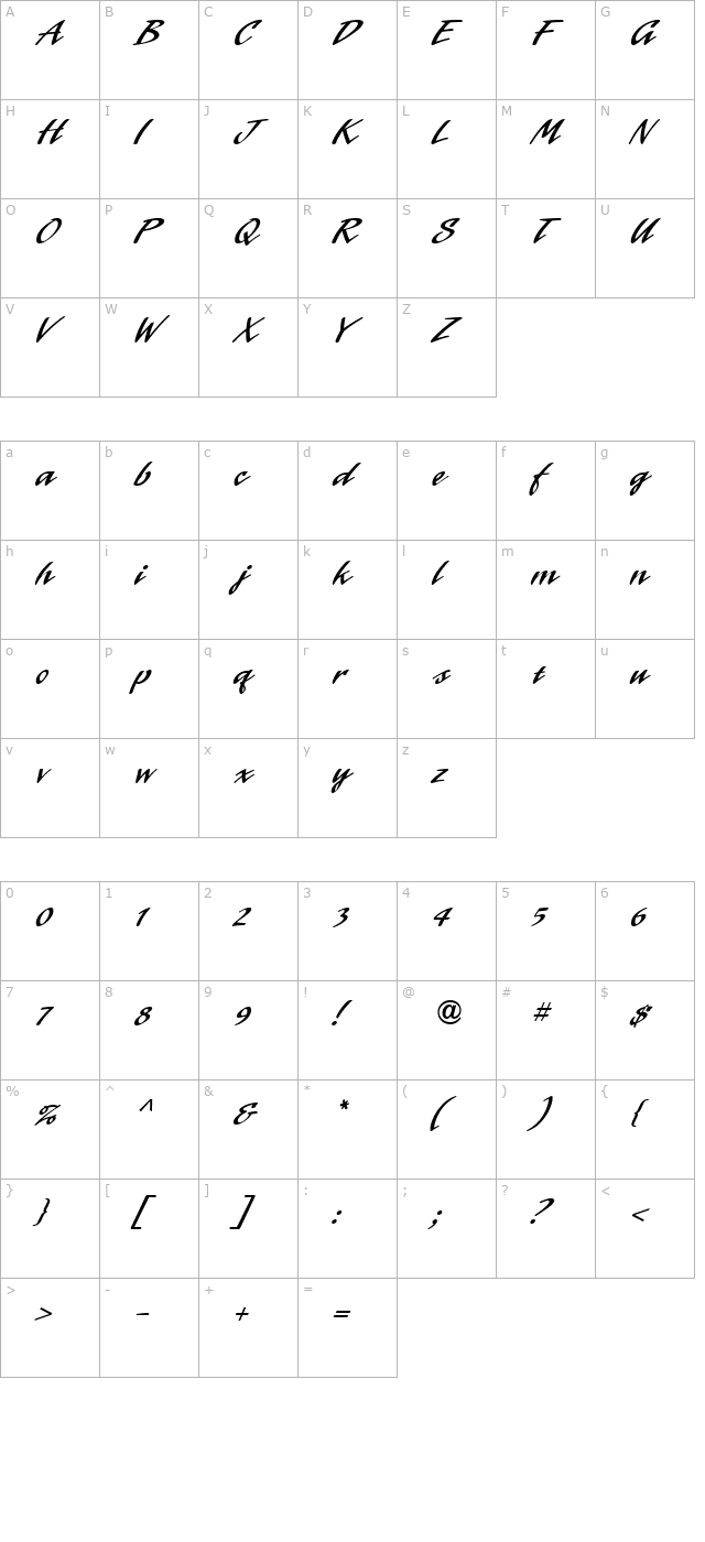 laser-icg-alt character map