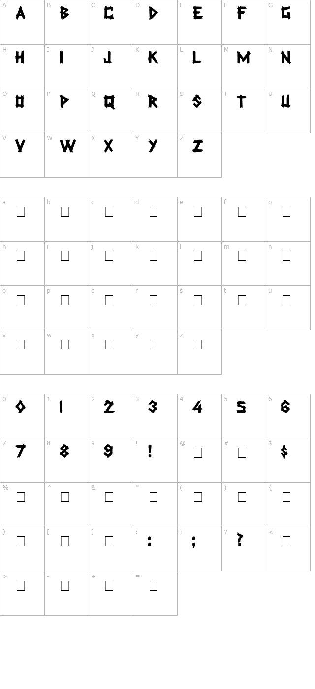 latex-display-caps-ssi character map