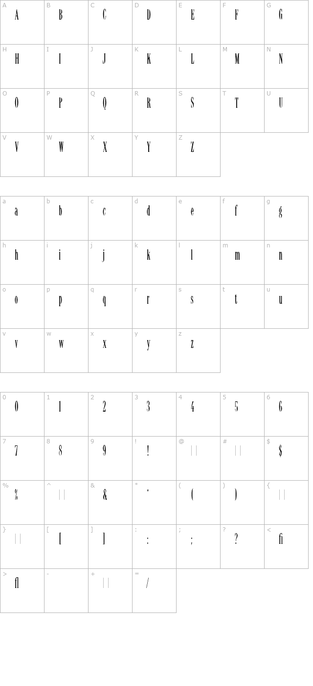 latino-elongated-let-plain10 character map