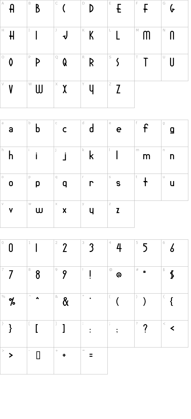 lauramc-crary character map