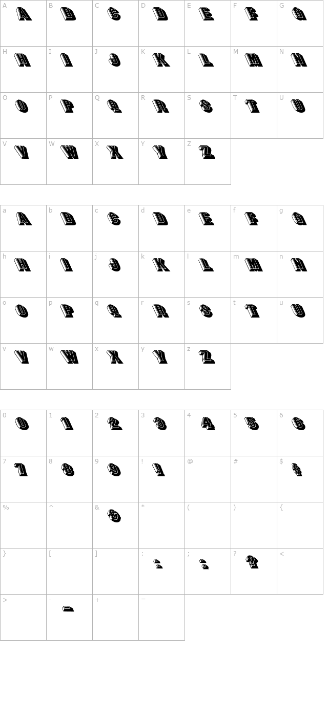 lee-capsleftie character map