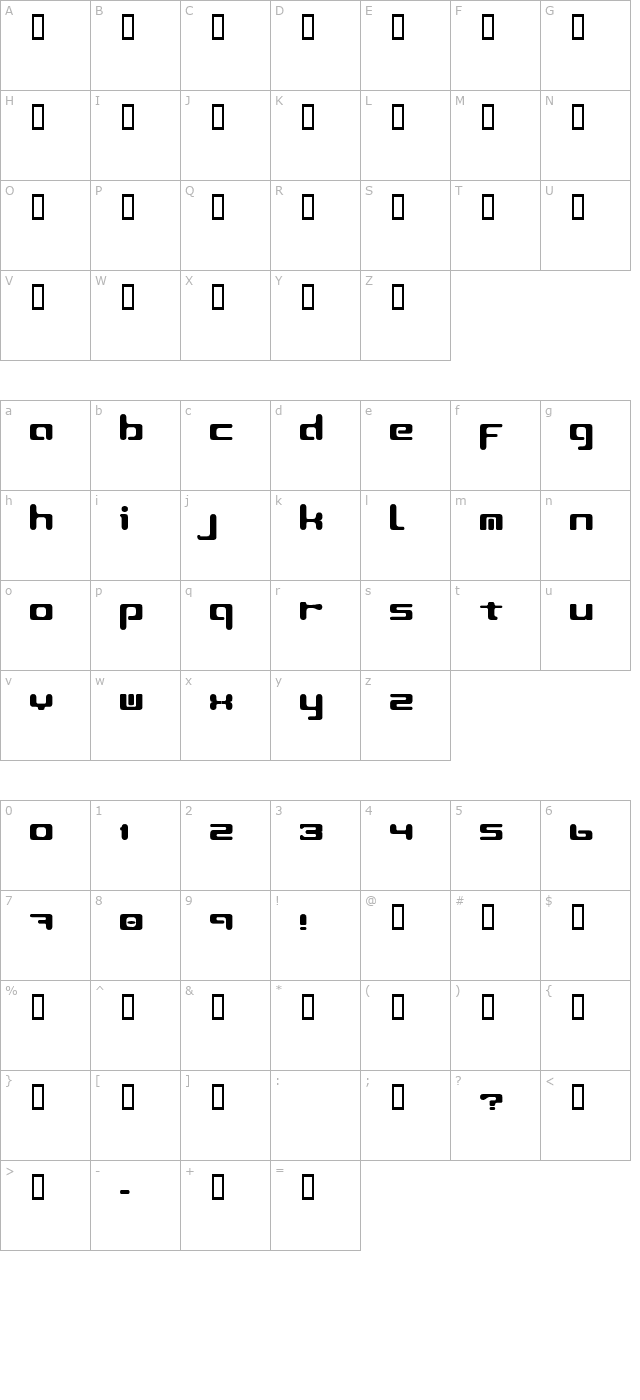 LeftOvers II 2 character map