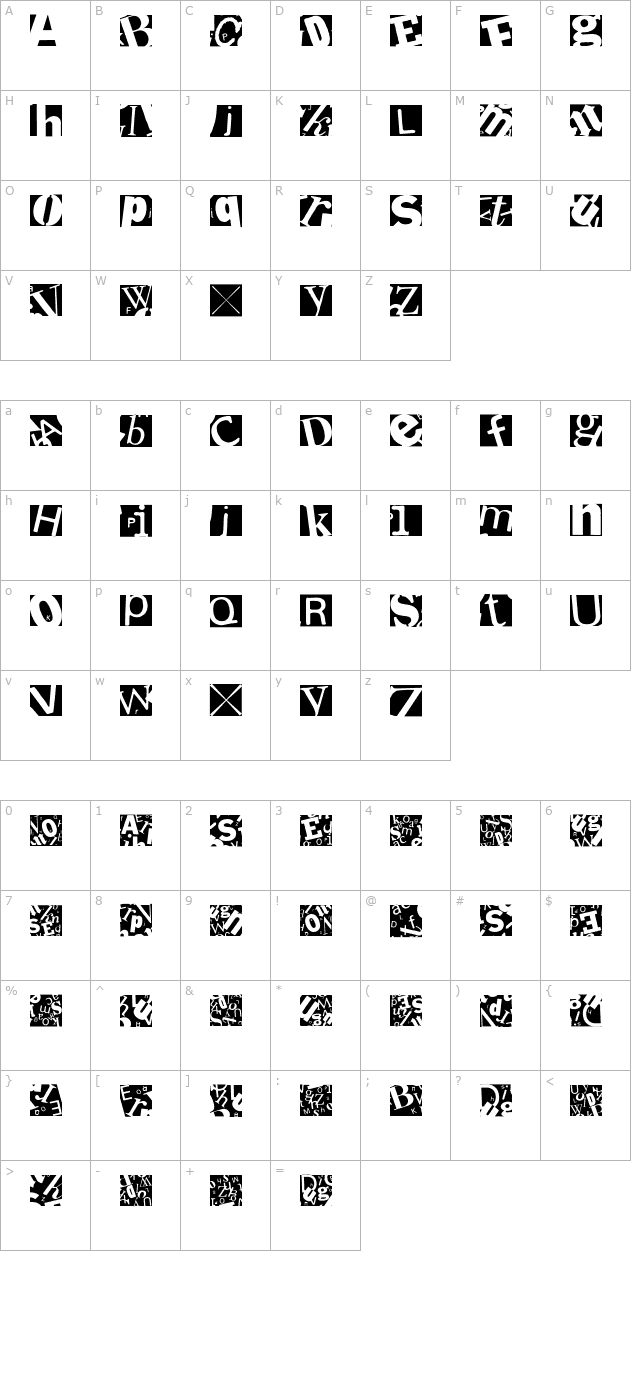 letter-soup-mainz character map