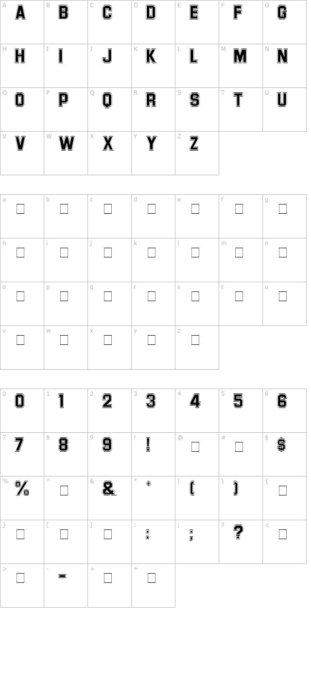 letter-sweater-sansoutline-ssi character map