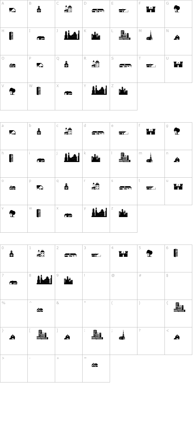 little-city-2000 character map