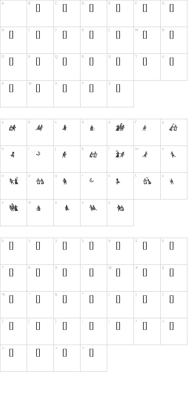 little people character map