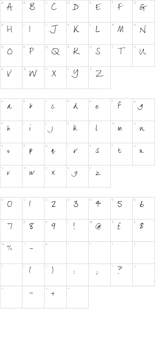 lizzielongstocking character map