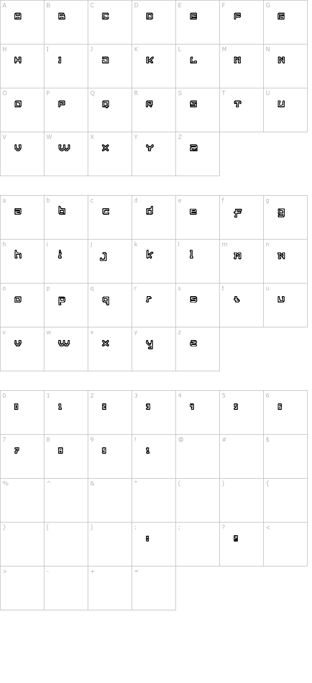 Lost passenger 5.0 character map