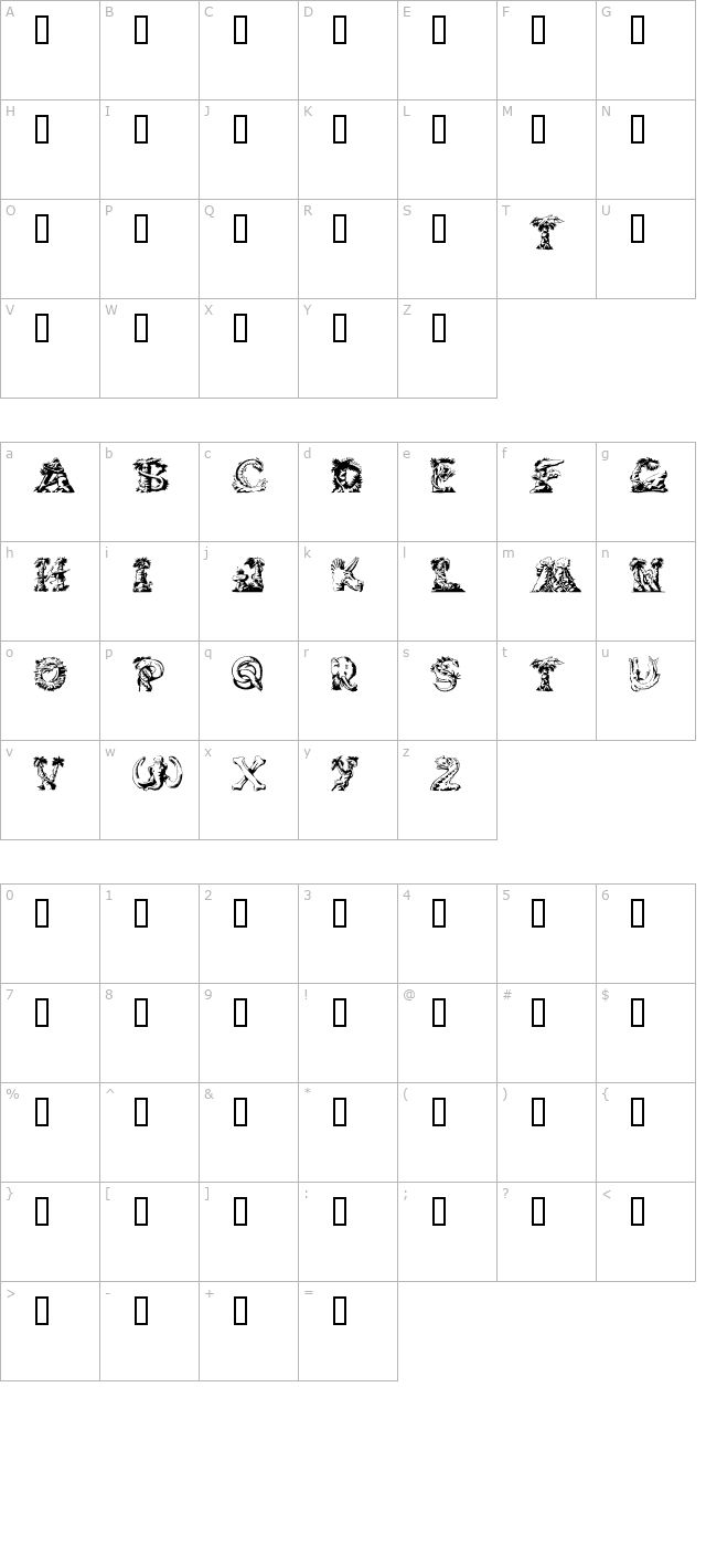 lost-world character map