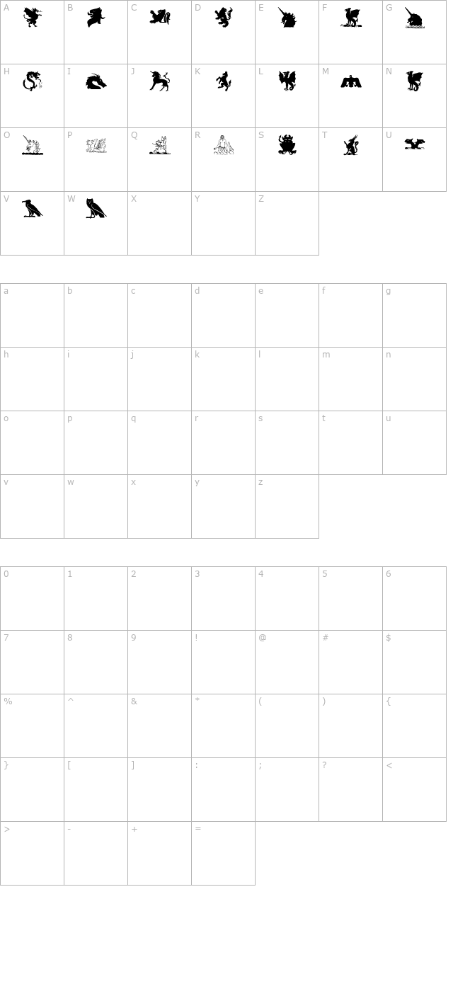 lpmyth2 character map