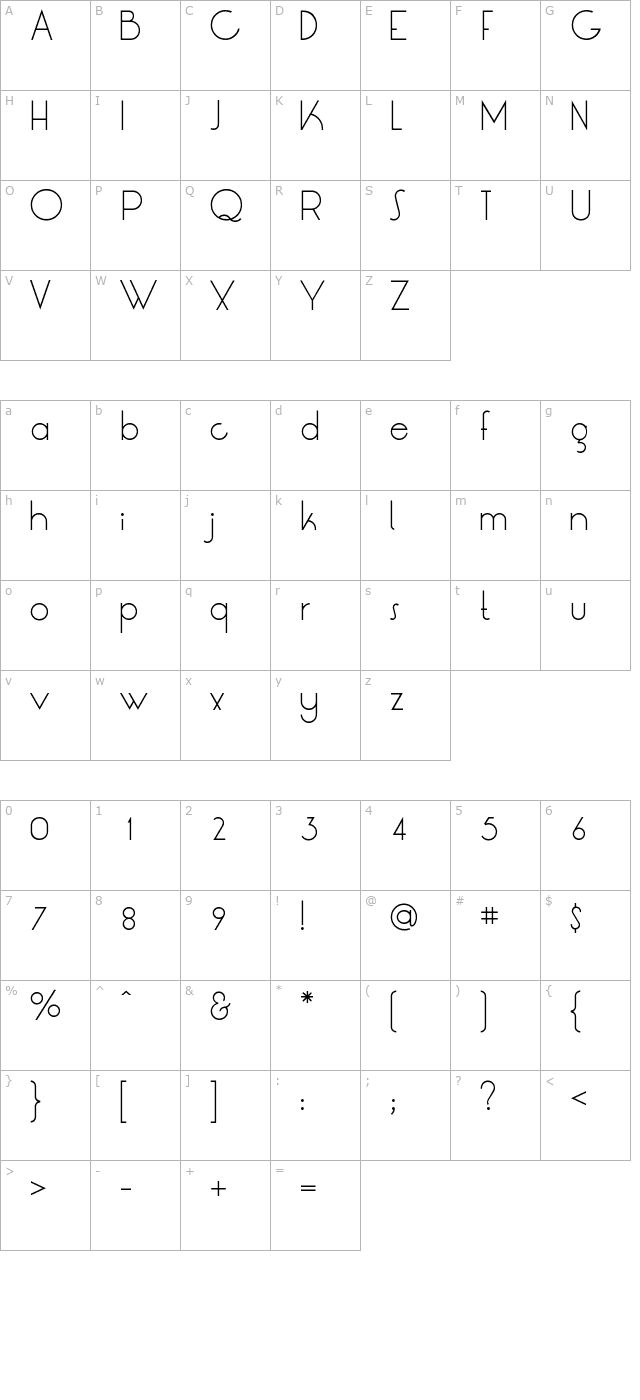 lt-oksana-light character map