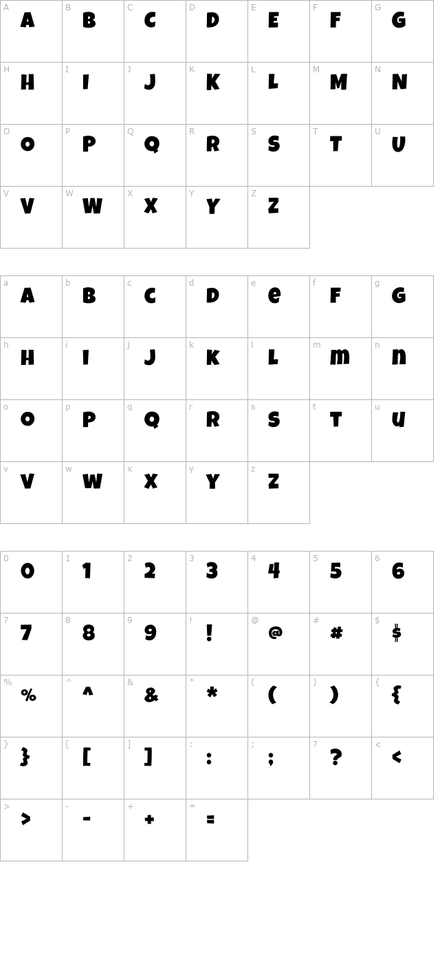 luckiest-guy character map