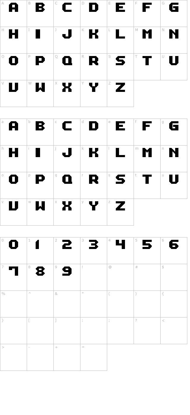 M12 Match Biker character map