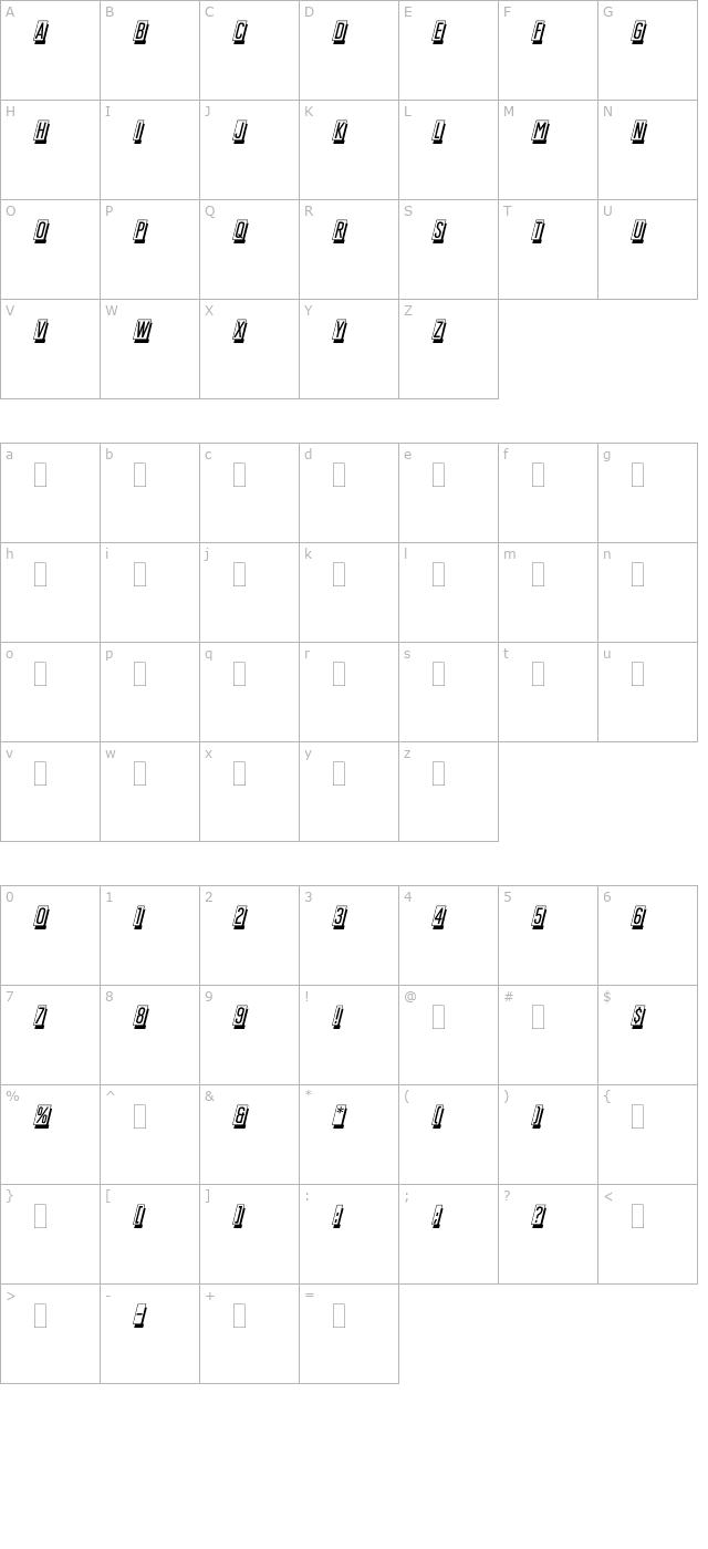 mastercardplain character map