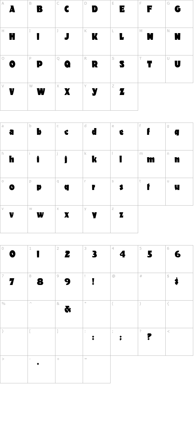 materhorn character map