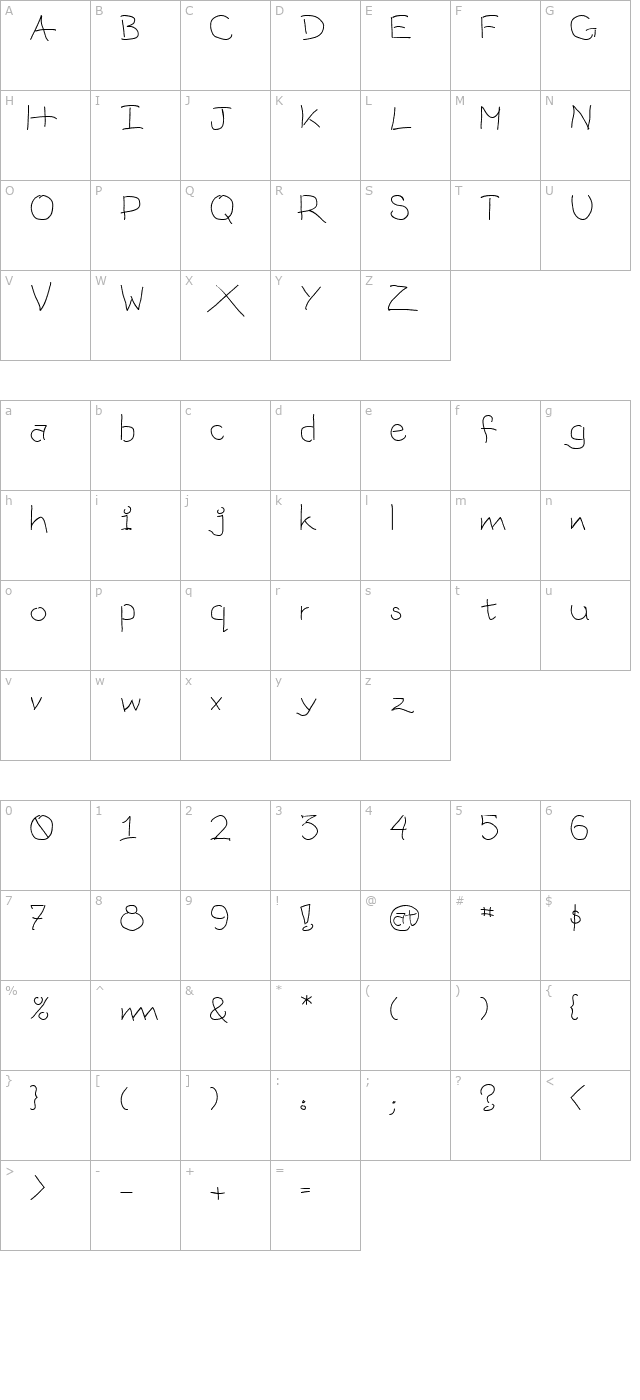 mattts-wire character map