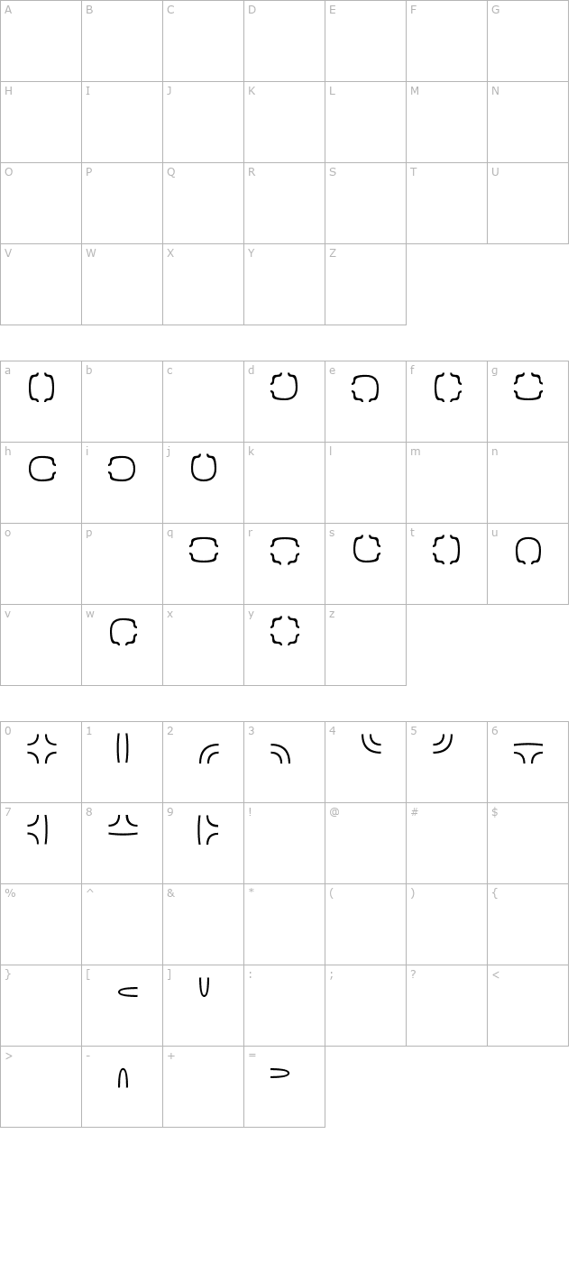 maze-maker-cavern-level-1f character map