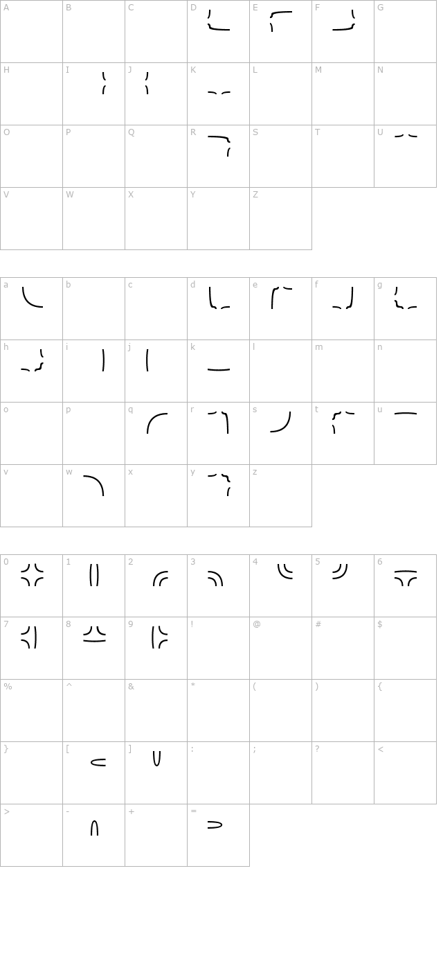 maze-maker-cavern-level-2f character map