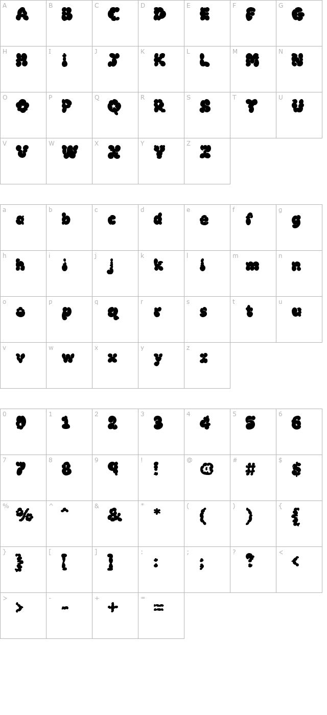 mckloud-black character map