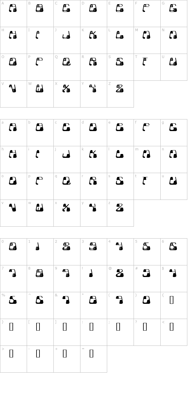 Metolurgy2 typeindex.com character map