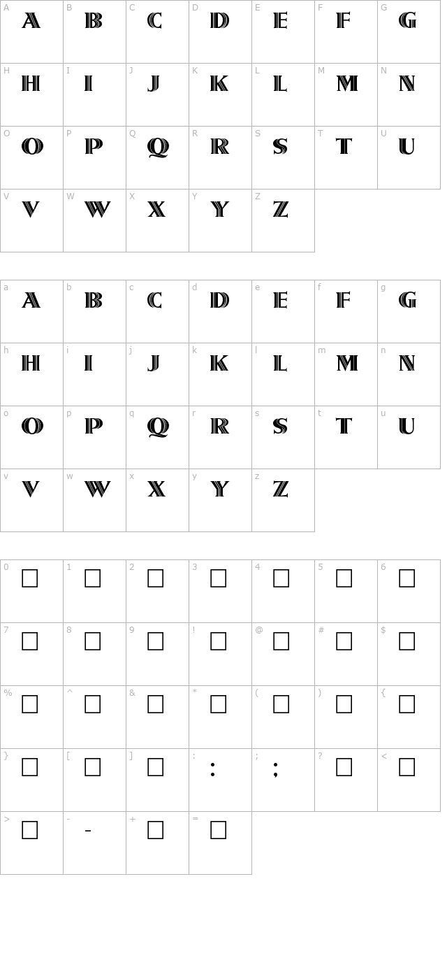 metroliner character map