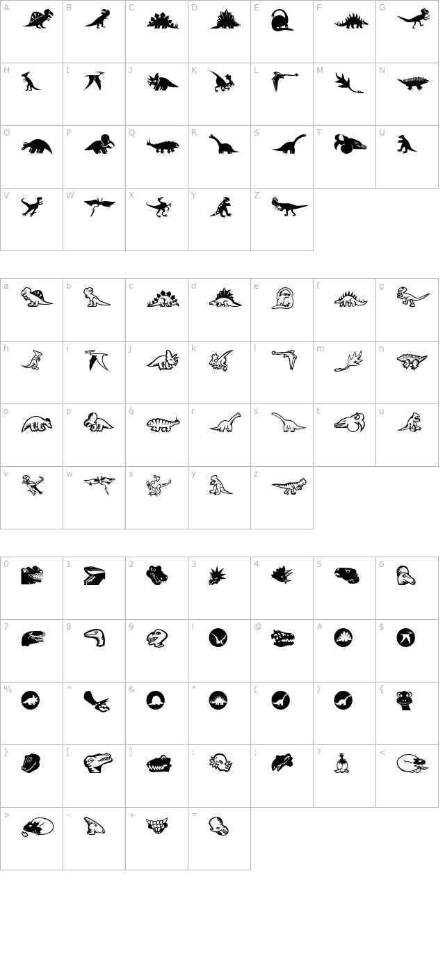 mini-pics-lil-dinos character map