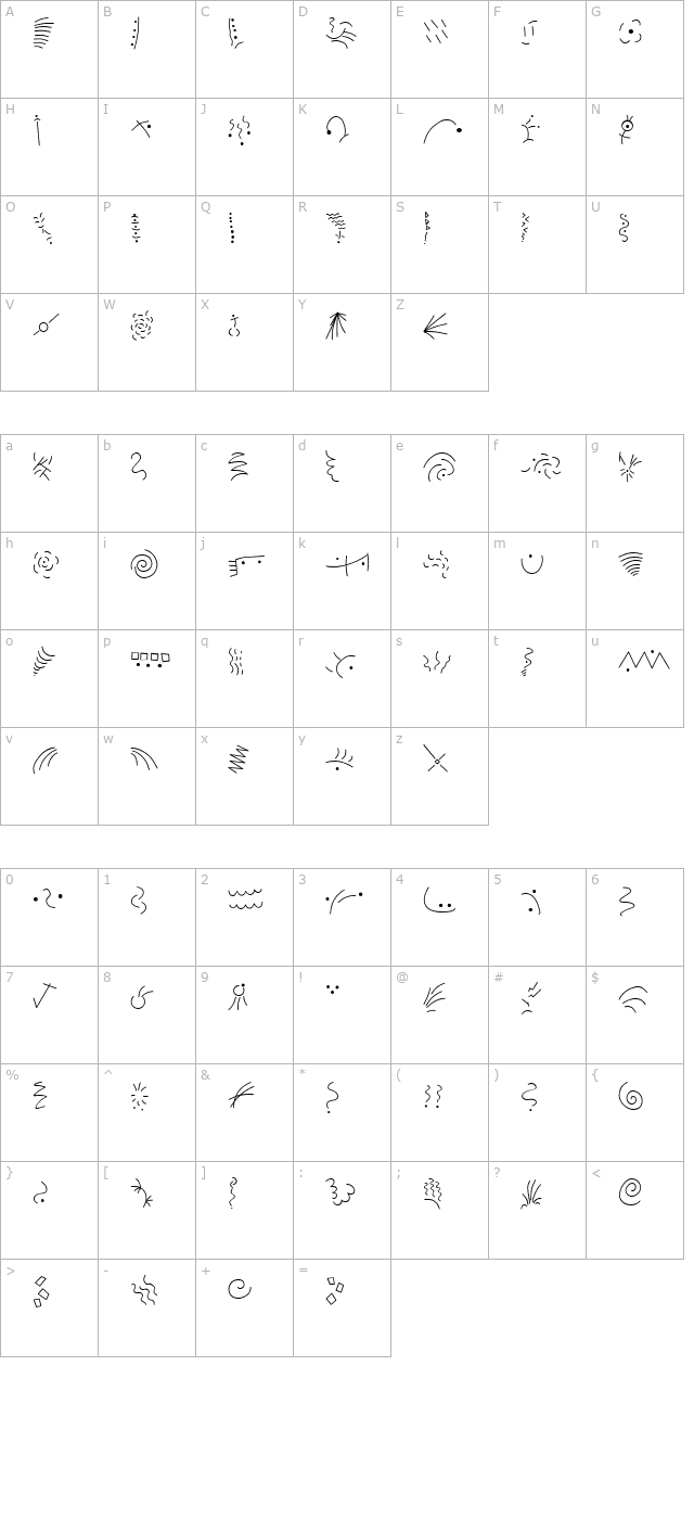 minipics-confettilight character map