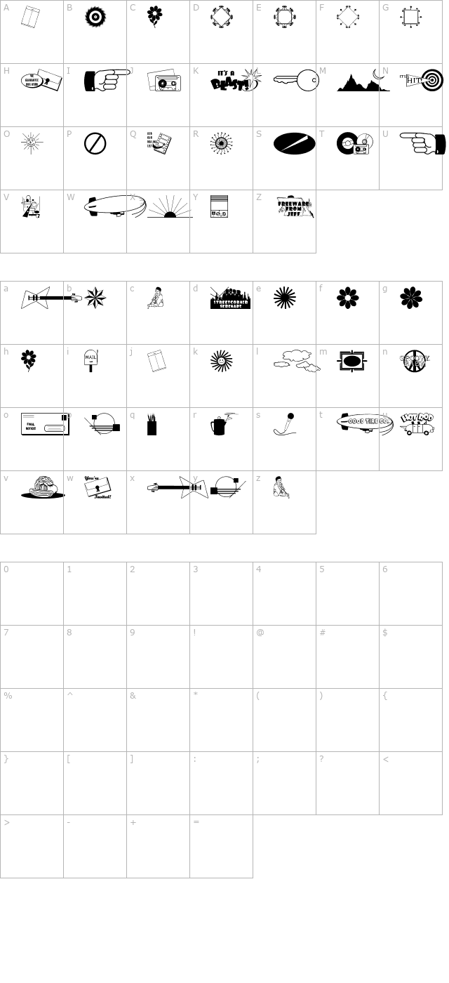 mixed-bag-o-dings-jl character map