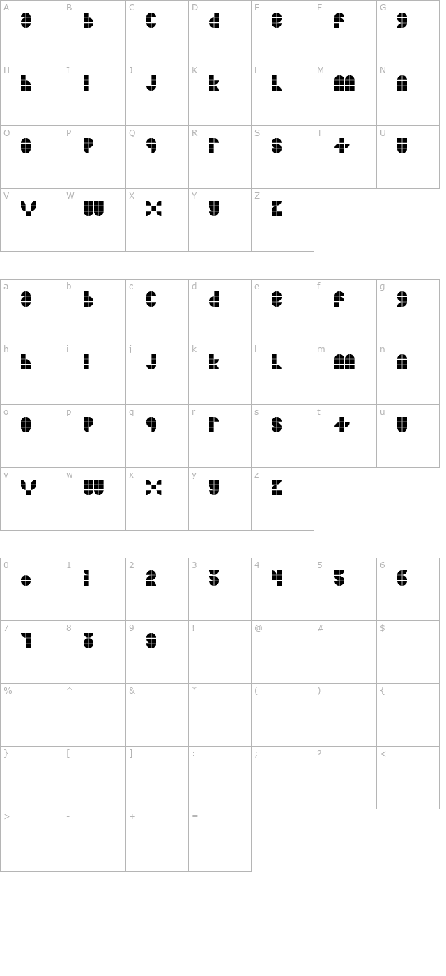 mkf-tiler character map