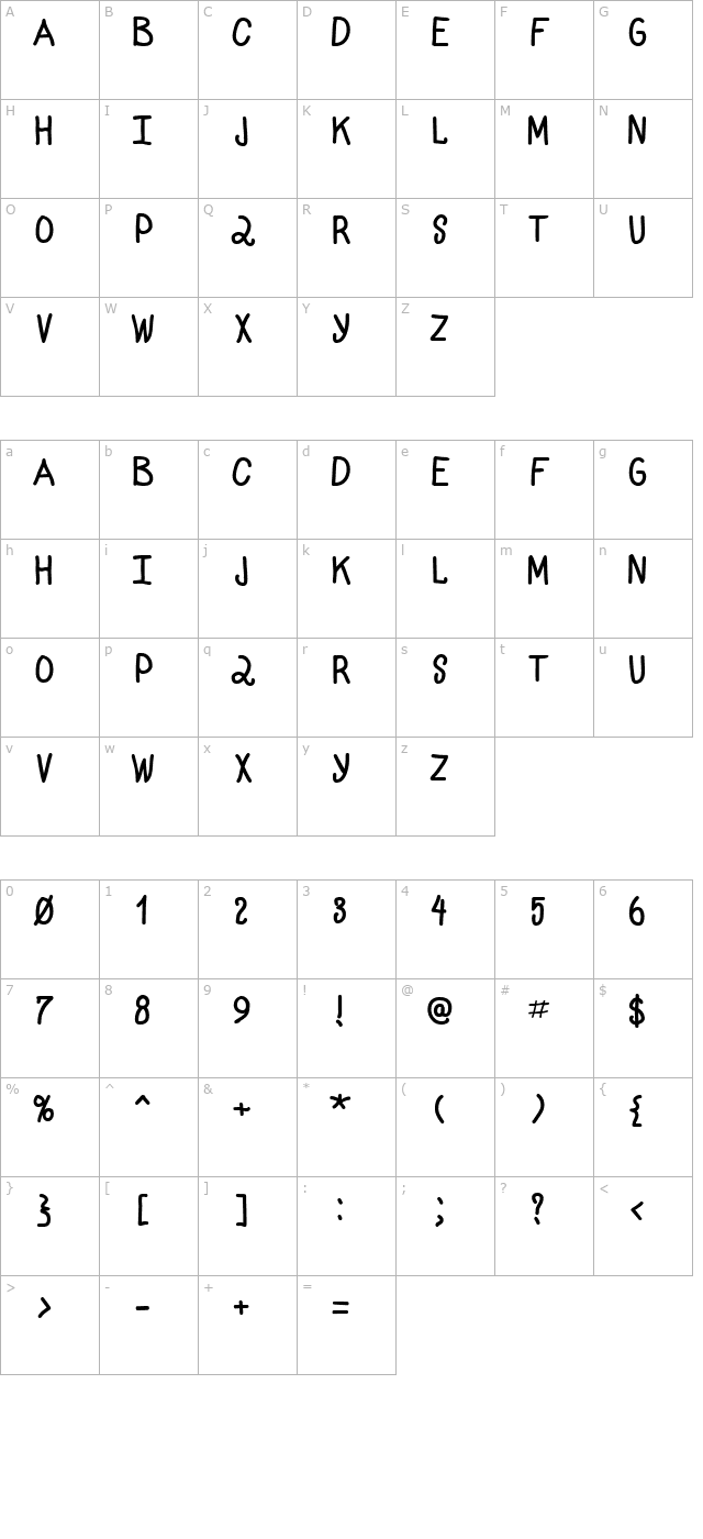 Monotone character map