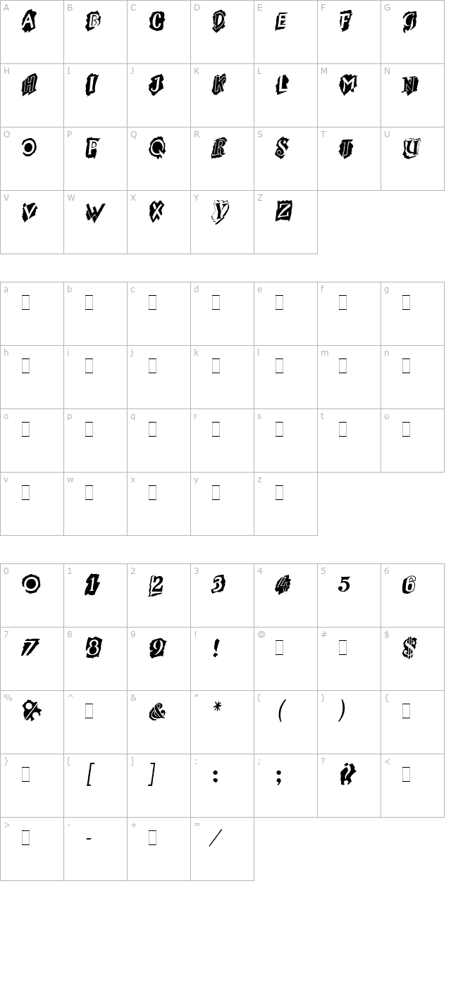 montage-let-plain10 character map