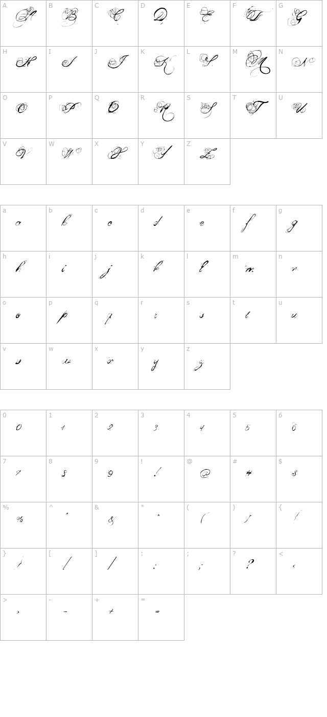 Mosh 2 character map