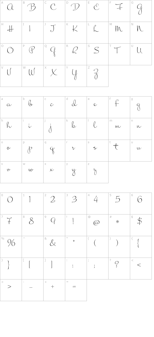 Mrs Blackfort character map