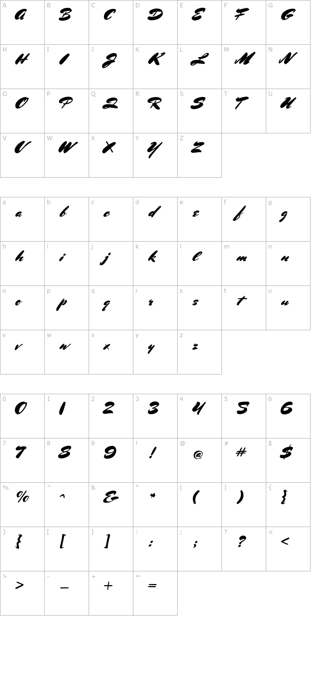 mrs-sheppards character map