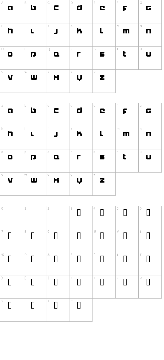 naxalite character map