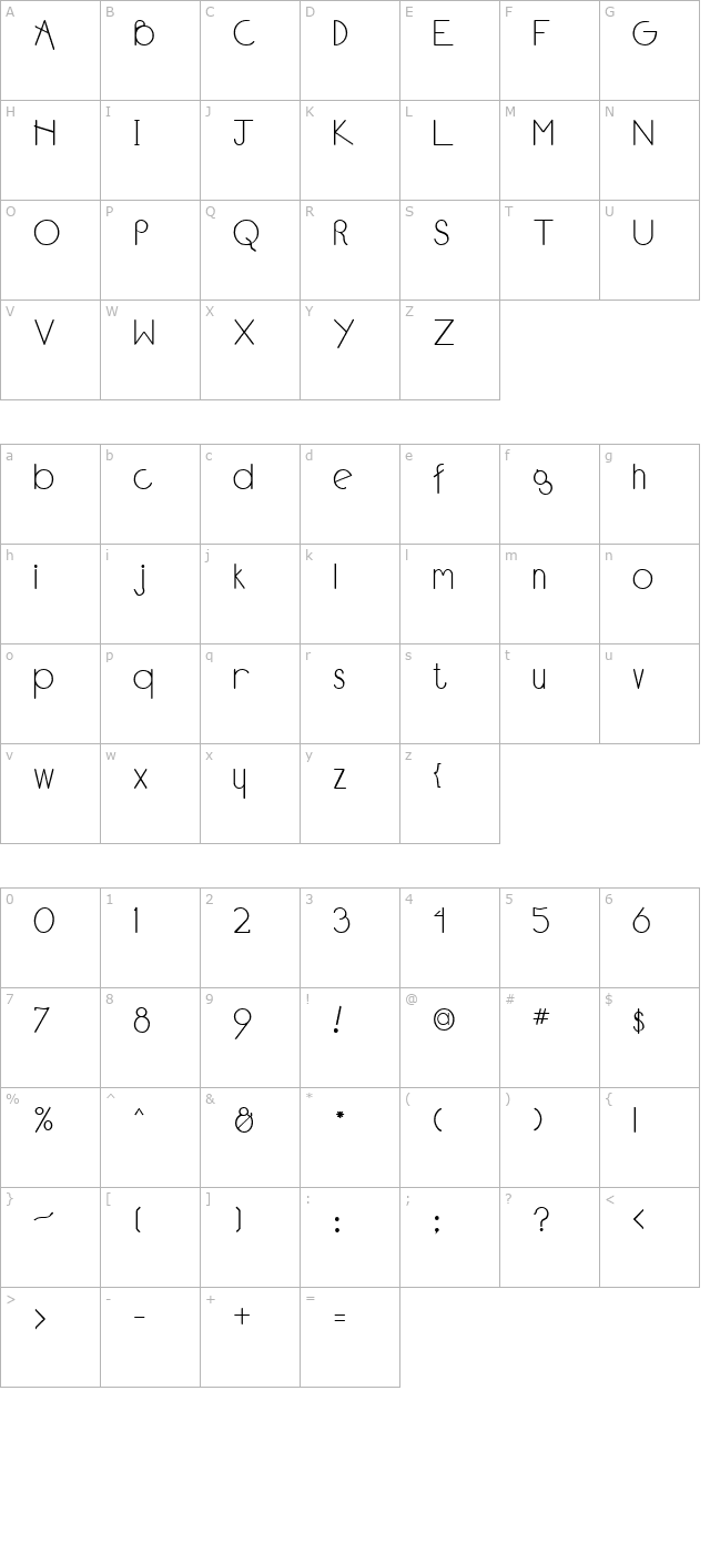 neusanslight character map