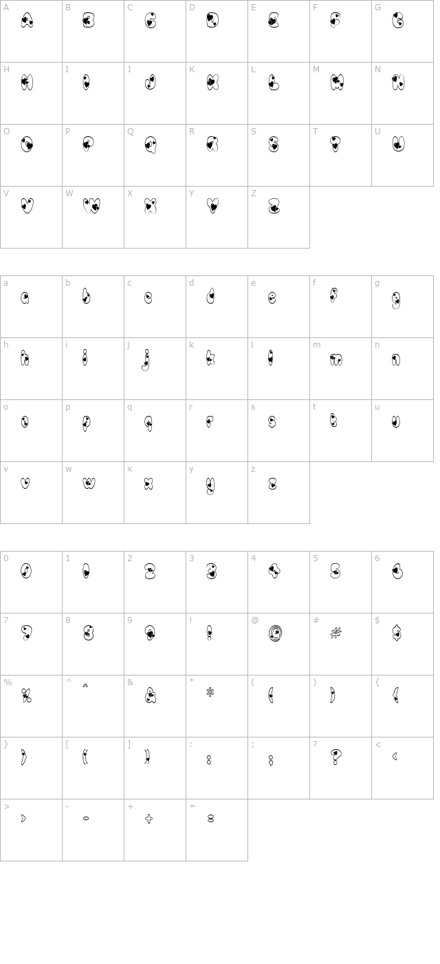 newlywed character map