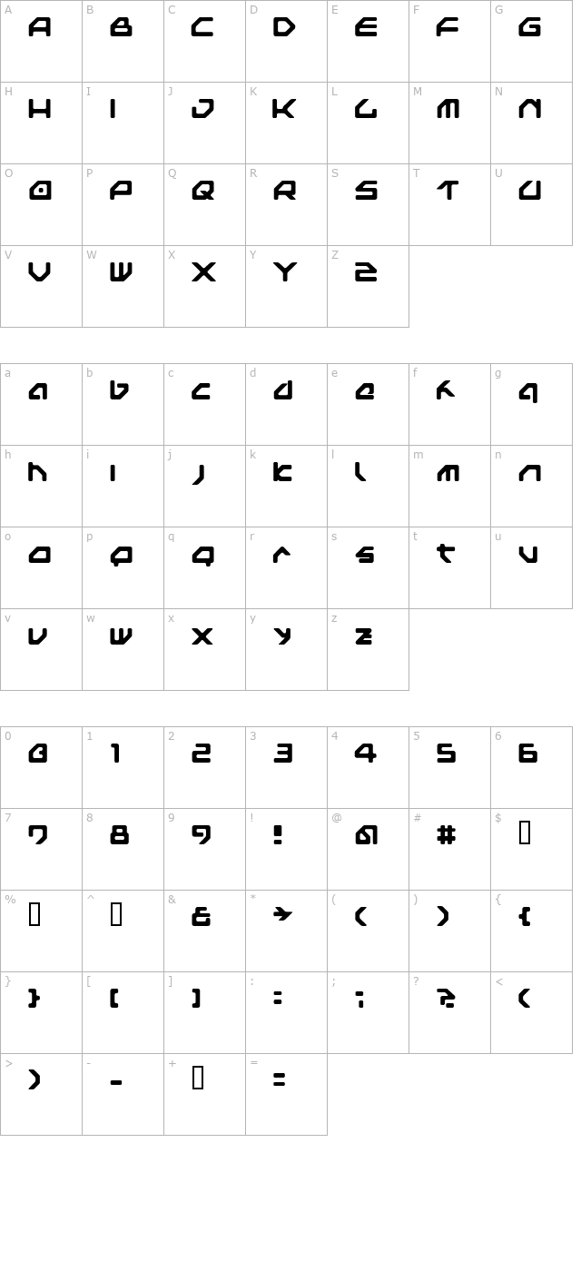 Next Games character map