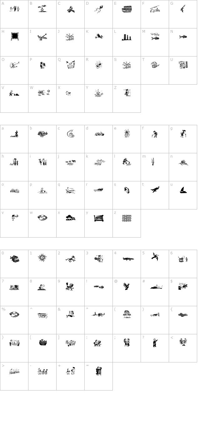 ochent-silibrina character map