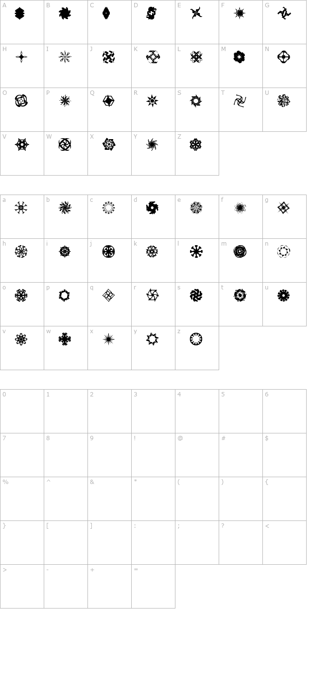 oddbats character map