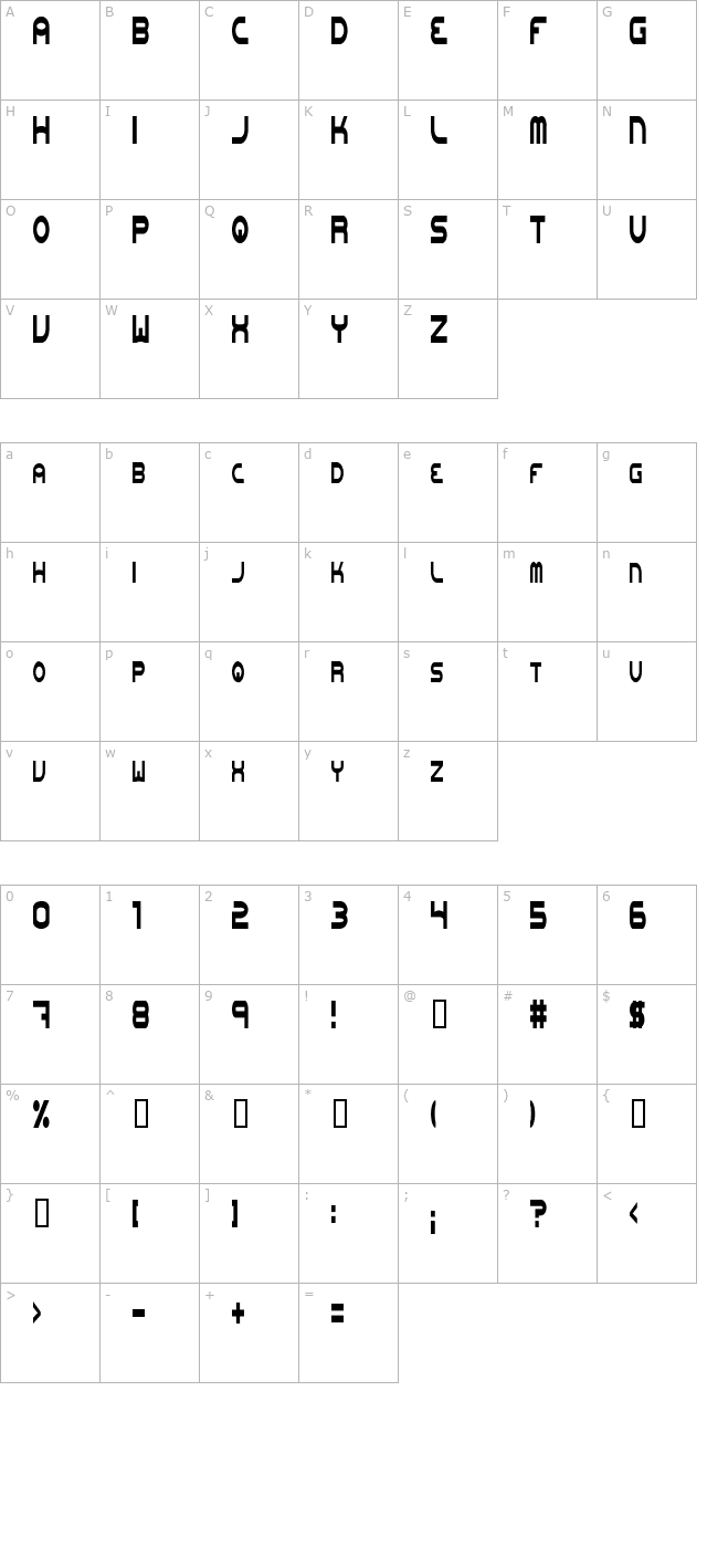 oneworldonefuture-light character map