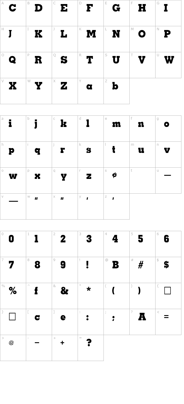 Orleans character map