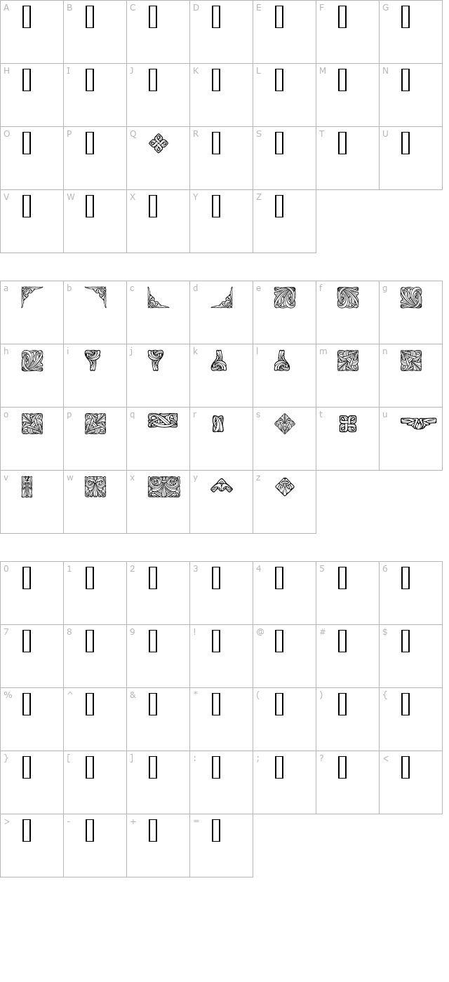 orna-4 character map