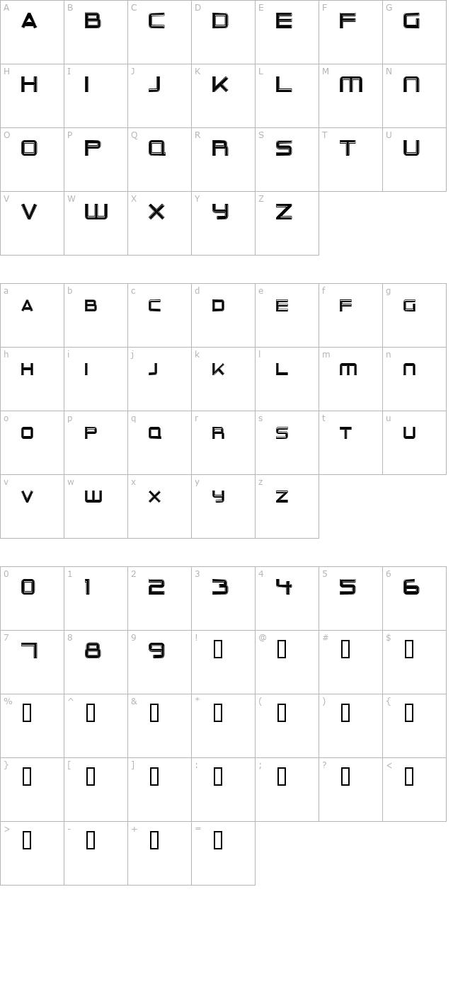 outer-limits character map