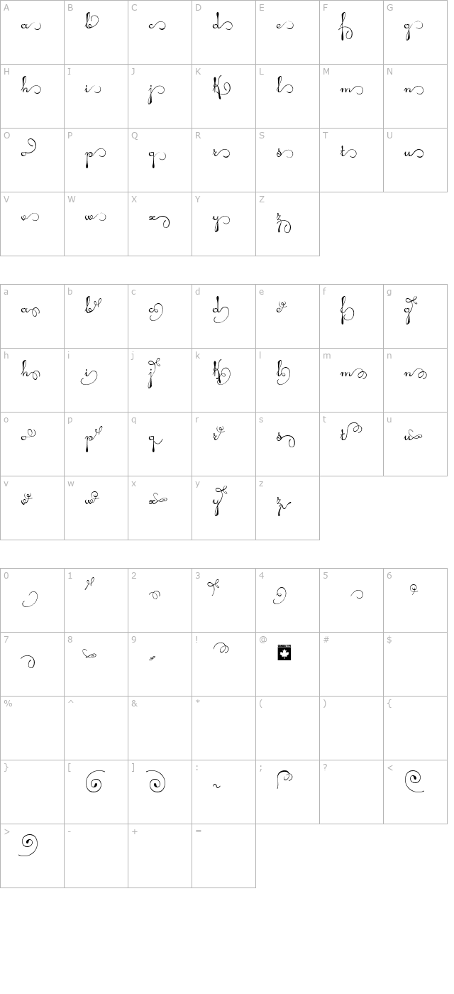 pendulum-swings character map