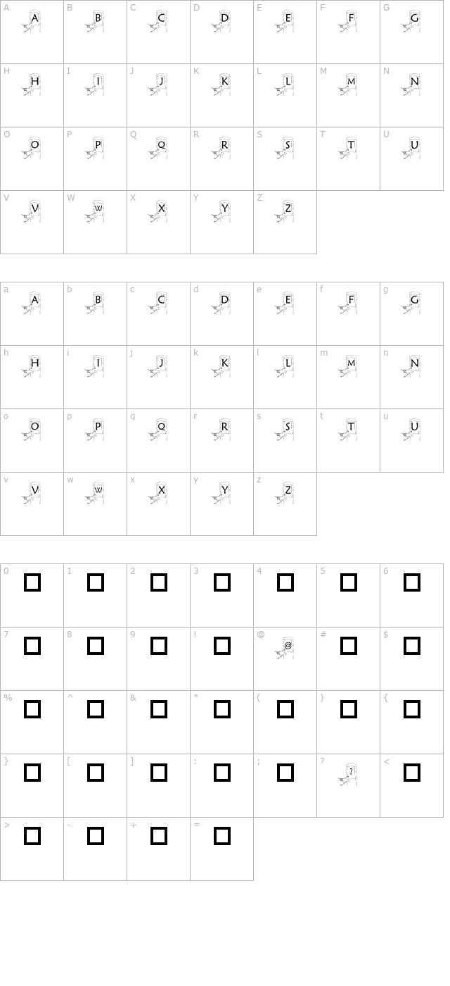 pf_birdy1 character map