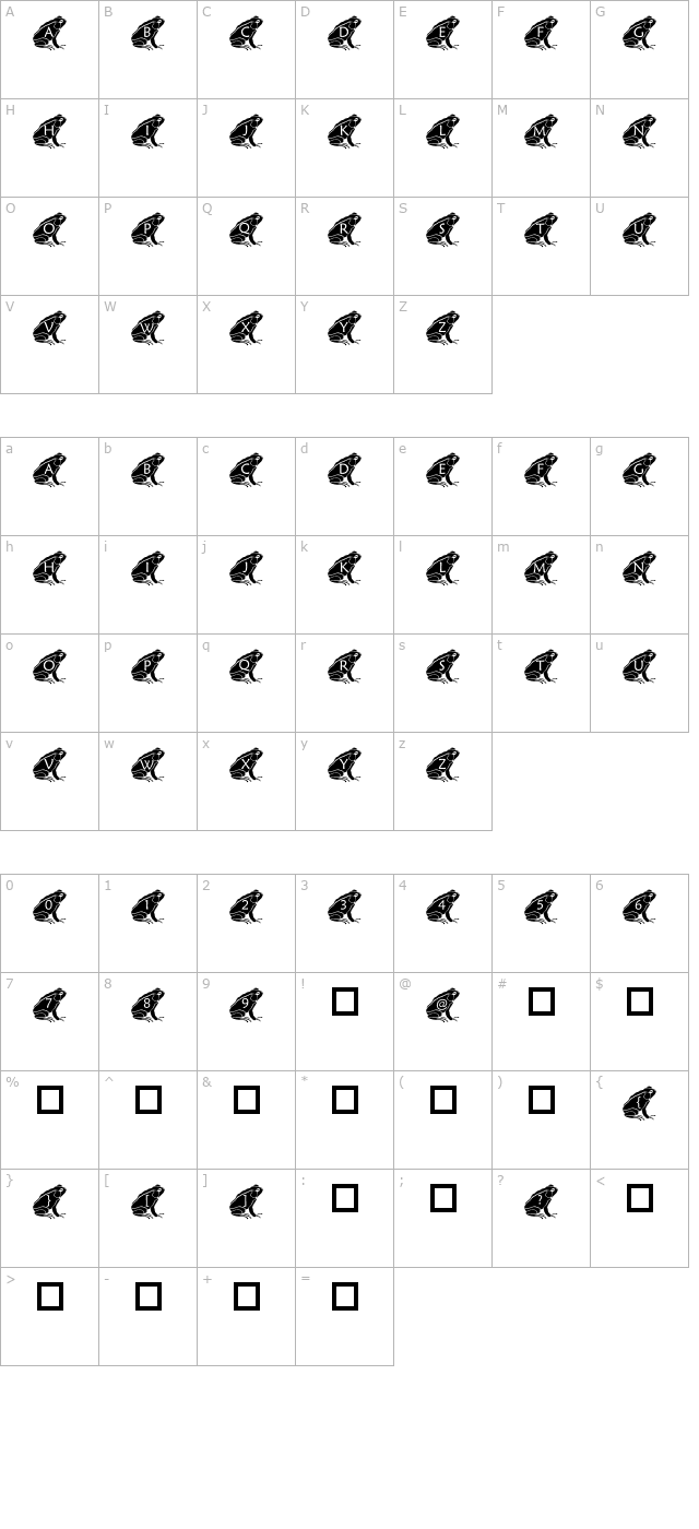 pf_frog2 character map