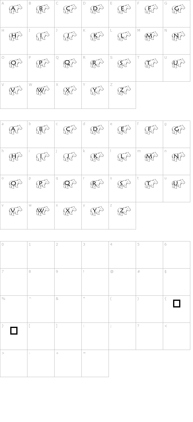 pf-hippo1 character map