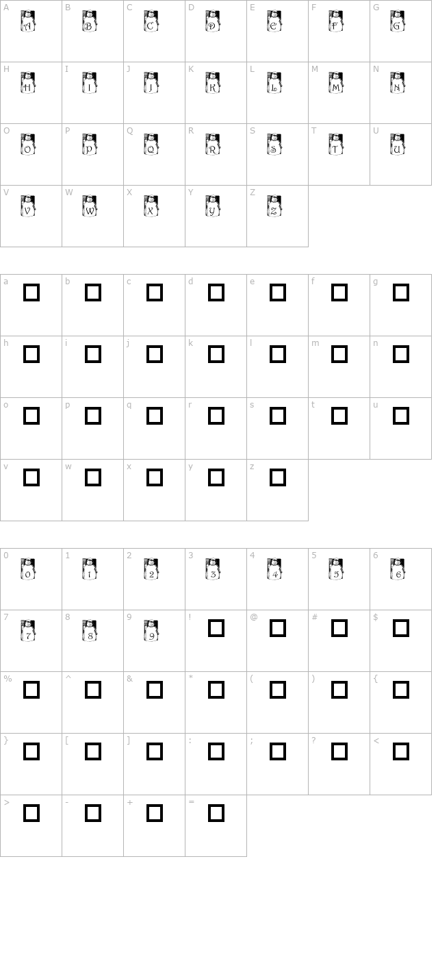 pf_snowman1 character map